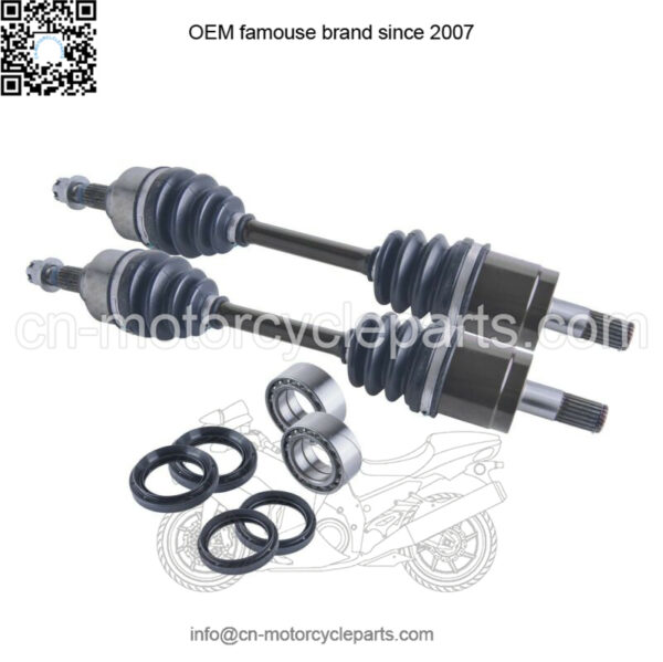 Honda Front cv axles wheel bearings & seals TRX 420 2009 2010 2011 2012 2013
