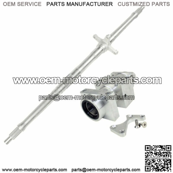 Rear Axle Shaft And Bearing Carrier Hub for Suzuki Quadsport 400 LTZ400 LTZ400Z
