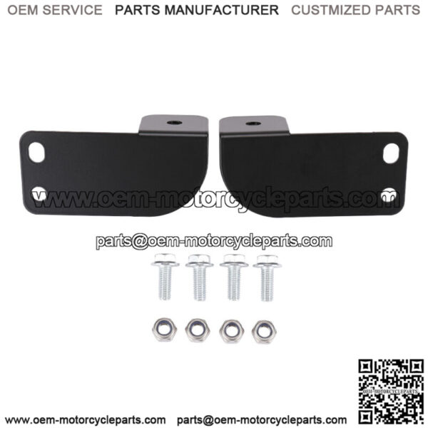 Rear LED Light Mount Brackets for Polaris Ranger 500/570/900/1000 Crew 2013-2023