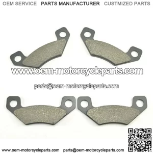 Fit Gator TX 4PX HPX Trail 4x2 4x4 2004-2011 2 Sets John Deere Front Brake Pads (For: John Deere Gator TX)