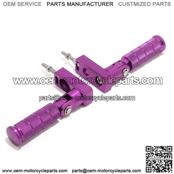 Dirt eBike Aluminum Stunt Pegs for Segway X160 X260 / Sur-ron Light Bee X - Image 2