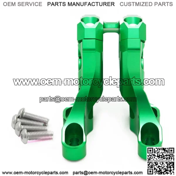 Custom Handlebar Riser Clamps for Segway X160 X260 Sur Ron Light Bee - Image 2