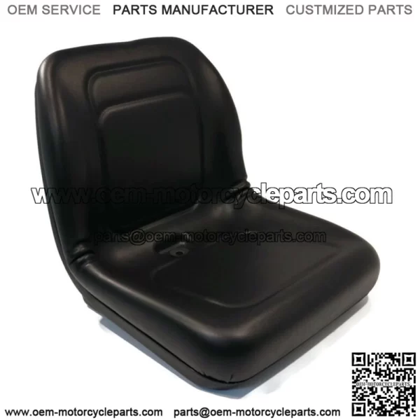 Black High Back Seat for John Deere TX Turf, TH 6x4, TE Gator Utility Vehicles - Image 4