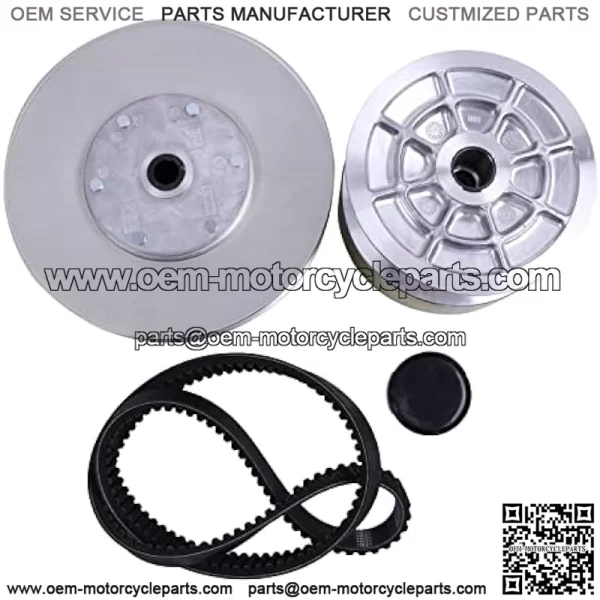 Driven Sheave Secondary Clutch AM140967 AMT2707 With Belt RE28721 Puller JDG11200 Compatible with John Deere Gator 4x2 6x4 Gas Gator Utility Vehicles Riding Mower/Bunker Rake 1200A - Image 2