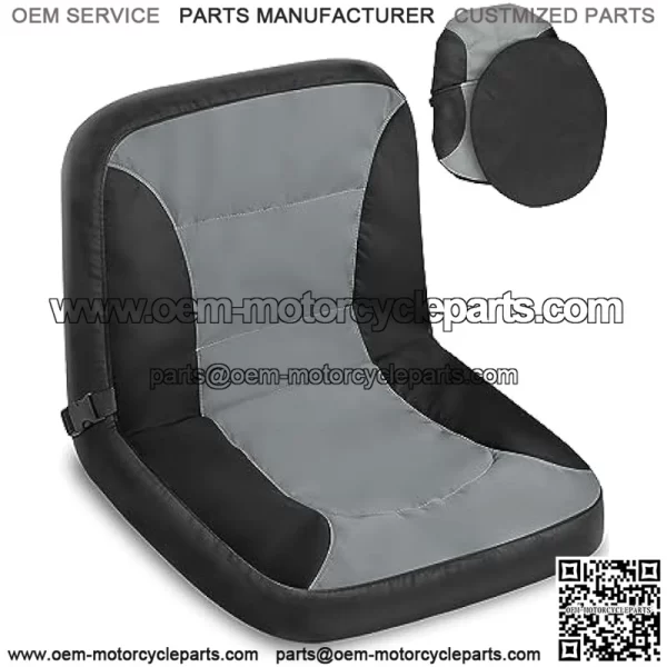 Riding Lawn Mower Seat Cover with Waterproof Cover, Durable Polyester Universal Lawn Mower Seat Cover Compatible with John Deere, for Craftsman, for Cub Cadet, for Kubota (Splicing,Medium)