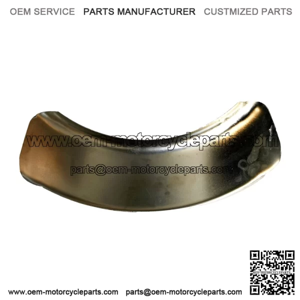 Mini Bike Go Kart Chrome Plated Wide Fender - Image 3