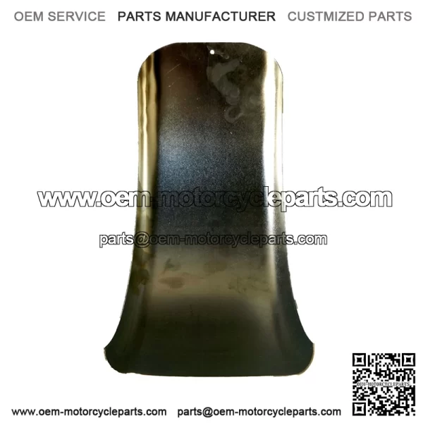 Mini Bike Go Kart Chrome Plated Wide Fender - Image 4