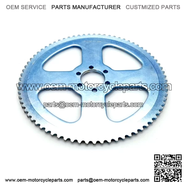 75T 37.5mm #35 silver sprocket - Image 4