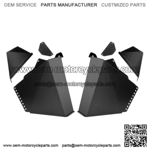 Aluminum Half Lower Door Panel Inserts For CFMOTO Z-Force 500 800 1000 2014-2023