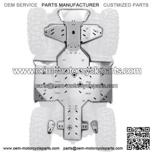 Full Chassis Skid Plate Aluminum For CFMOTO CFORCE 800 xc / 1000 2018 2019 2024