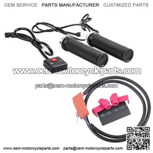 Heated Grip Kit & Thumb Warmer Atv Polaris Honda Yamaha Cf Moto