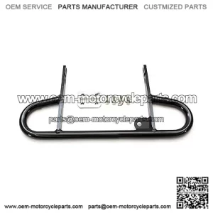 LTZ 400 2003 thru 2008 Wide Rear Grab Bar Bumper Compatible with Suzuki - Black