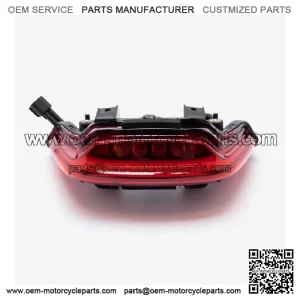 Tail Light Assembly for Loncin LX500-N,Voge 500AC Euro 5 LX500-N-E5 CMPO Black