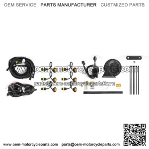 UTV 6 pcs LED Turn Signal Light Kit w/Horn Toggle Switch for RZR Ranger XP 1000