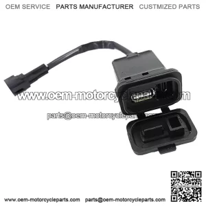 For CFMOTO 800NK 450SR 250SR Type CB Charger Socket Splitter Power Adapter