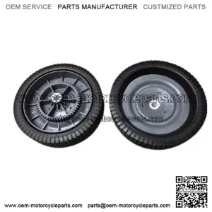 Two Tow-Behind Lawn Leaf Sweeper Wheel Tire Complete Assembly 307011