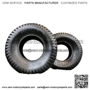 Set of Two 18x8.50-8 4 Ply Turf Tires for Lawn & Garden Mowers 18x8.5-8