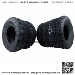 21x7-10 & 20x10-9 ATV TIRE SET (All 4 Tires) Kawasaki KFX400 450R Suzuki LTZ400