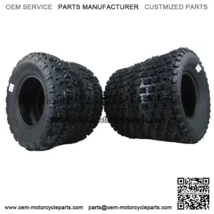 21x7-10 & 20x10-9 ATV TIRE SET (4 pc.) Kawasaki KFX400 450R Suzuki LTZ400
