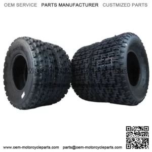 22x7-10 & 20x10-9 ATV TIRE SET Kawasaki KFX400 450R Suzuki LTZ400