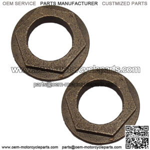 (2) Hex flanges Steering Bushings Fits Cub Cadet MTD 112-0930