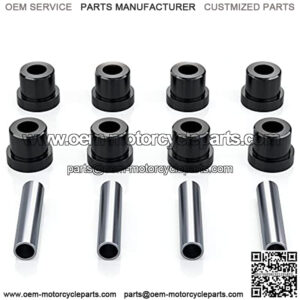 Golf Cart Rear Leaf Spring Bushings & Sleeves Kit for EZGO TXT/Medalist (94+) Gas/Electric, Club Car DS 1992-up, Include 8 Bushings 4 Metal Spacers