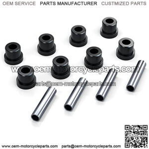 Golf Cart Rear Leaf Spring Bushing Kit for EZGO TXT/Medalist 1994-up Gas/Electric, Club Car DS 1992-up, 8 Bushings 4 Metal Spacers