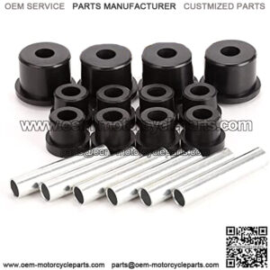 Golf Cart Rear Spring Bushing Kit for EZGO RXV 2008-up Electric and Gas, Includes 4 Large Bushings 620160, 8 Small Bushings 624030, 6 Steel Spacers 620161