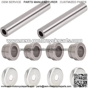 Steering Knuckle Outer Cover and Spindle Tube Spacer Kit for Yamaha G22/G29 G&E Golf Cart, Thrust Cover Bush Spacer Repair Kits OEM 2NL-23448-00-00,90381-17067-00 2NL-23517-00-00