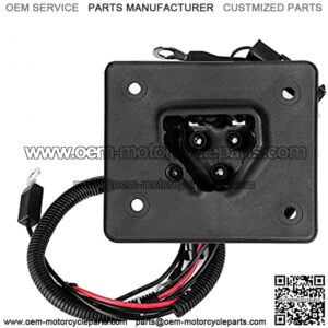 Golf Cart 48V Battery Charger Receptacle or Plug for EZGO RXV & TXT 2008-up Electric, EZGO 2Five 2010-up Delta-Q Charging Receptacle OEM# 602529