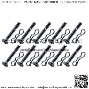 10PK Shear Pins/Cotter Replaces 738-04155 fits MTD Fits Cub Snow Blowers 1/4"x1-