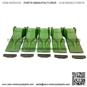 5-pk FITS V29SYL V29 29SYL V Style Bucket Digging Teeth W/ 29PN V29PN Flex Pins