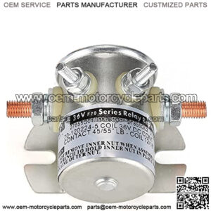 EZGO Solenoid,EZGO TXT 1980-2010 Electric Golf Cart 36 Volt 4 Terminal #70 Series Solenoid Relay,Replace OEM 27855G01, 11761G1, 27855G02, 31680G1, 3016