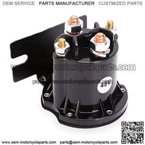 Golf Cart 48V Solenoid for EZGO TXT 2010-up & All 48V MPT 800/1000 Vehicles, OEM# 612711