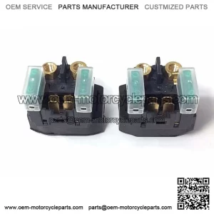 TWO NEW STARTER SOLENOID RELAYS FOR YAMAHA YZF-R1 YZFR1 1998 1999 2000