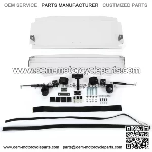 Clear Windshield For 2014+ CFMOTO ZForce 500 / 800 / 1000 Scratch Resistant Flip