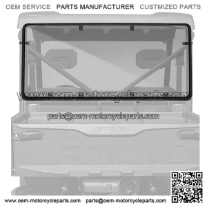 UForce Rear Windshield PC for 2021-2025 CFMOTO UForce 600 Clear Back Window
