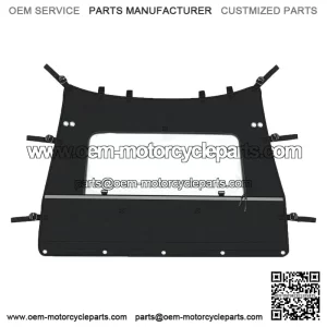 UTV Fabric Rear Soft Windshield w/ Open Window For CF MOTO ZFORCE 500/ 800 /1000