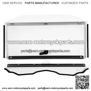 UTV 2-IN-1 Flip Windshield Hard Coated for CFMOTO ZForce 500/800/1000 2014-2022