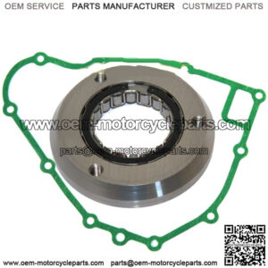 Clutch One Way Bearing & Gasket for Kawasaki Bayou 300 KLF300 2X4 1989-2004 (Fits: Kawasaki)