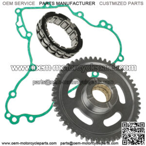 Starter Clutch Sprag Idler Gear W/Gasket For Kawasaki KFX450R KSF450B 2008-14 (Fits: Kawasaki)