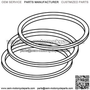 PR199-40 New .04 Piston Rings Fits Case-IH Tractor Models Fits Cub Fits Cub LoBo