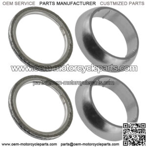 Exhaust Muffler Silencers Pipe Gasket Kit for Can-Am Commander Max 1000R 2018-19 (For: Can-Am)