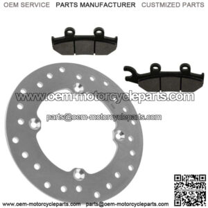 Front/R Brake Disc with Brake Pads for Can-Am Commander 1000R/Max 800R 2018-2020 (For: Can-Am)