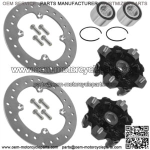 Front Or Rear Wheel Hubs & Brake Disc Kit For CanAm Maverick SPORT 1000 2019