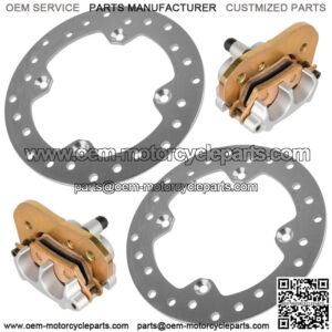 Front R/L Brake Disc with Caliper for Can-Am CanAm Outlander 570 4x4 2018-2022 (For: Can-Am)