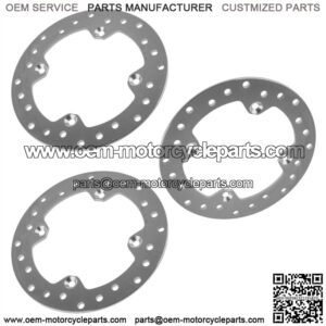 3x Front Rear Brake Disc Rotor NEW for CamAm Renegade ATV 705600999  (For: Can-Am)