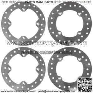 x Brake Disc Rotor Front/Rear for CanAm Outlander MAX 1000R 6x6 XT 2018-2022 (For: Can-Am)