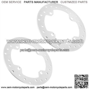 2 Rear Brake Rotor Disc Fits Can-Am Commander MAX 800R 4x4 2017 - 2020 (For: Can-Am)