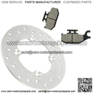 Rear Brake Disc Rotor W/ Pad For Can-Am Outlander 650/ MAX 650 2006 - 2015 (For: Can-Am)